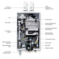 NPE-210A2 - Condensing Tankless Water Heater - 180,000 BTU