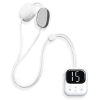 White neck massager with two pads