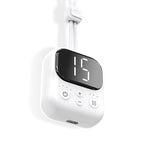 Neck massager control unit with LED display