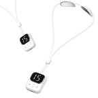 Neck massager with LED display