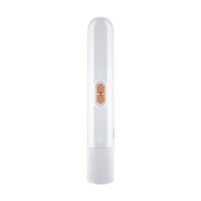 White slim mini trimmer for eyebrows and face