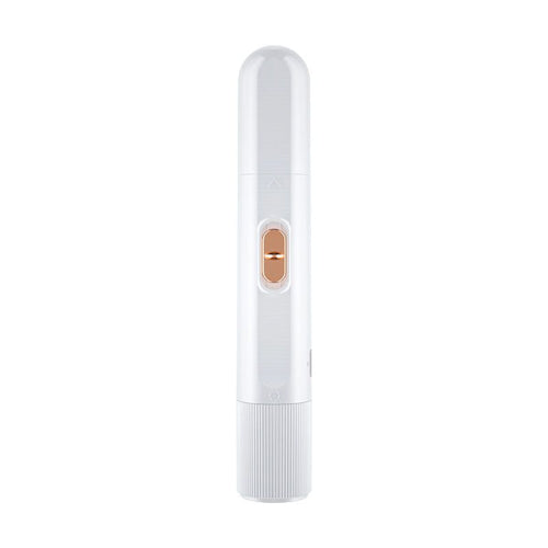 White slim mini trimmer for eyebrows and face