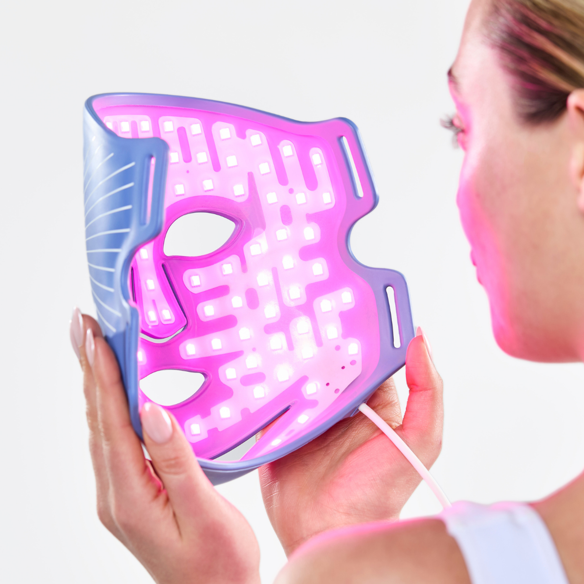 CurrentBody Skin LED Blue Light Therapy Face Mask – image 4