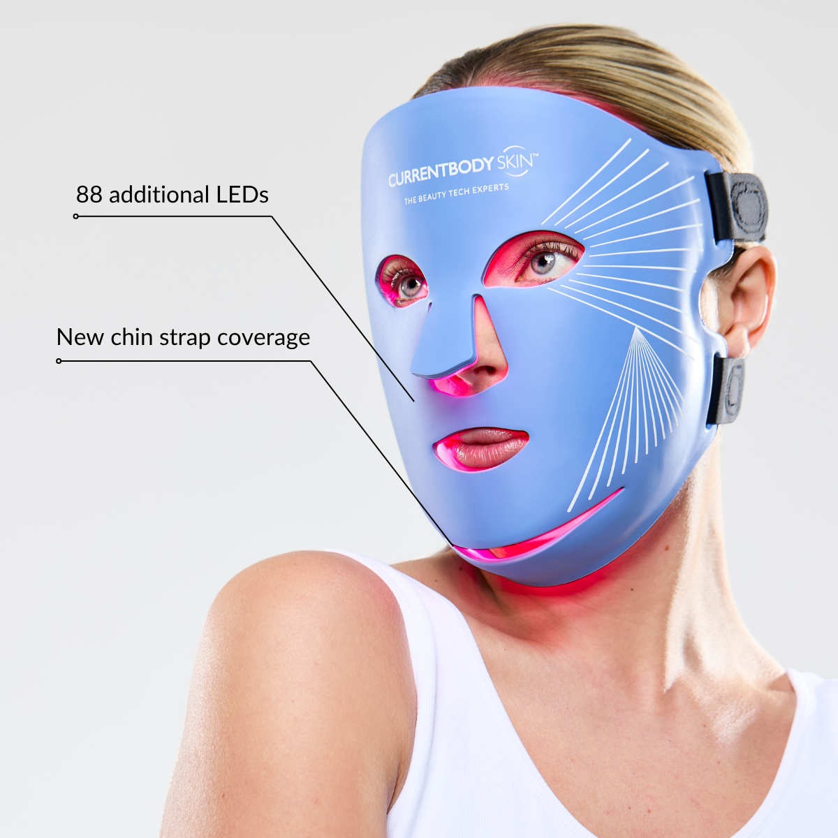 CurrentBody Skin LED Blue Light Therapy Face Mask – image 2