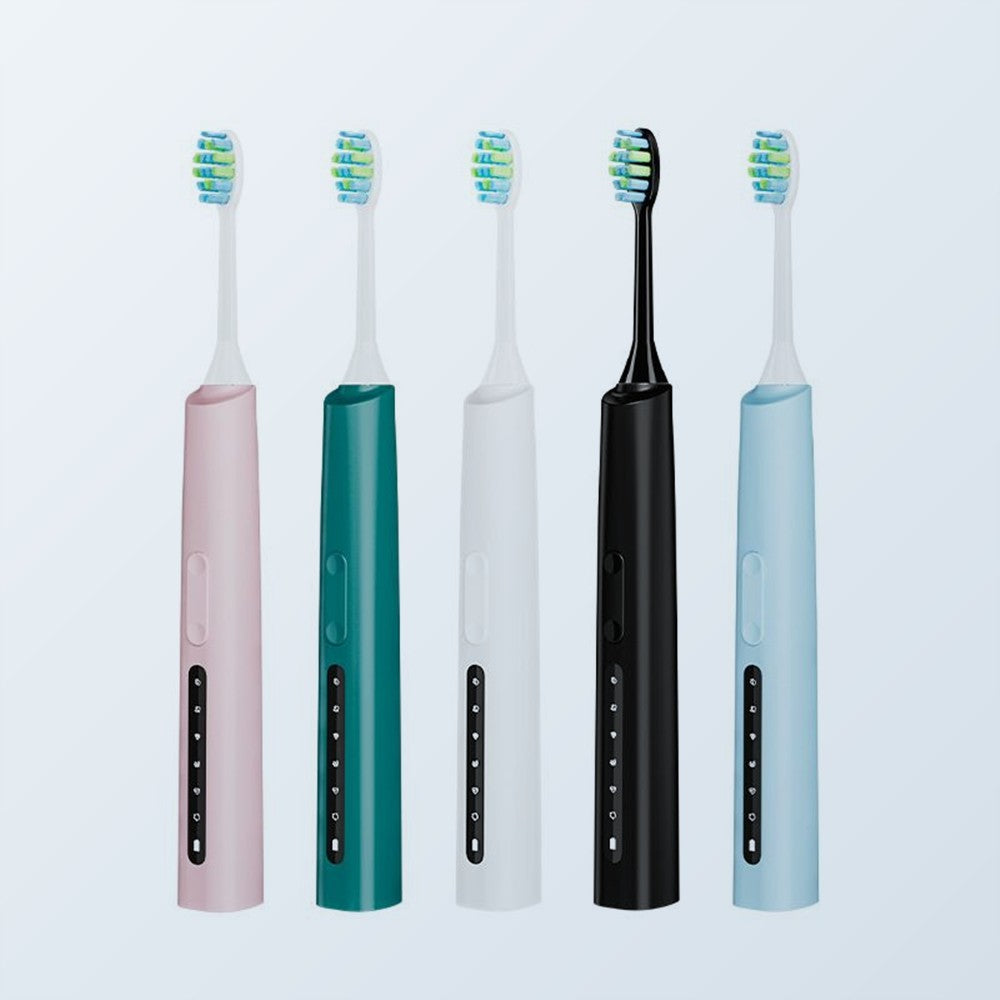 Sonic electric toothbrush colour options on a cool grey background