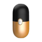 Capsule mini electric shaver in gold