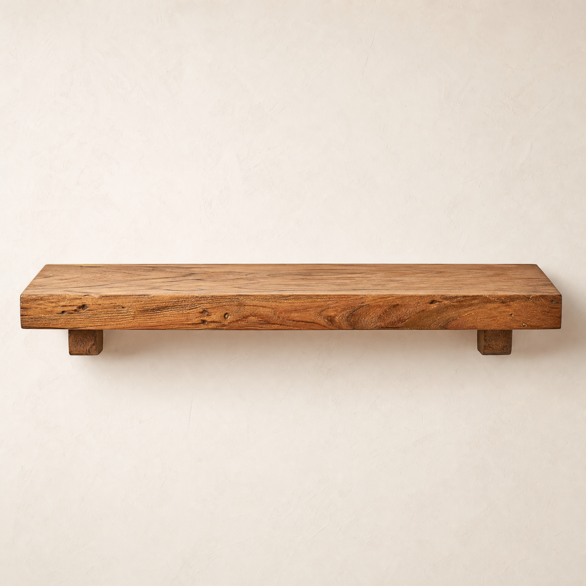Étagère murale artisanale en bois